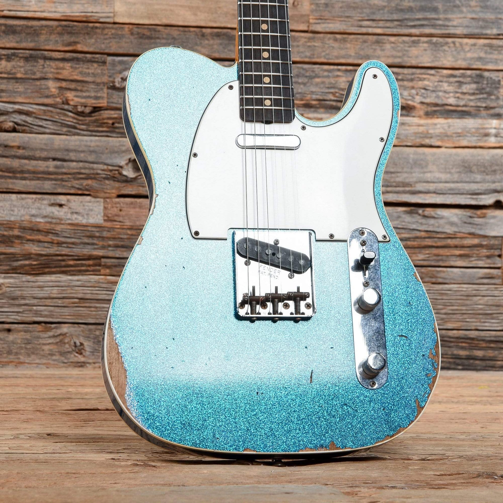 Fender Custom Shop 2020 NAMM Limited Edition 1961 Telecaster Custom Relic Aged Blue Sparkle 2020 Electric Guitars / Solid Body