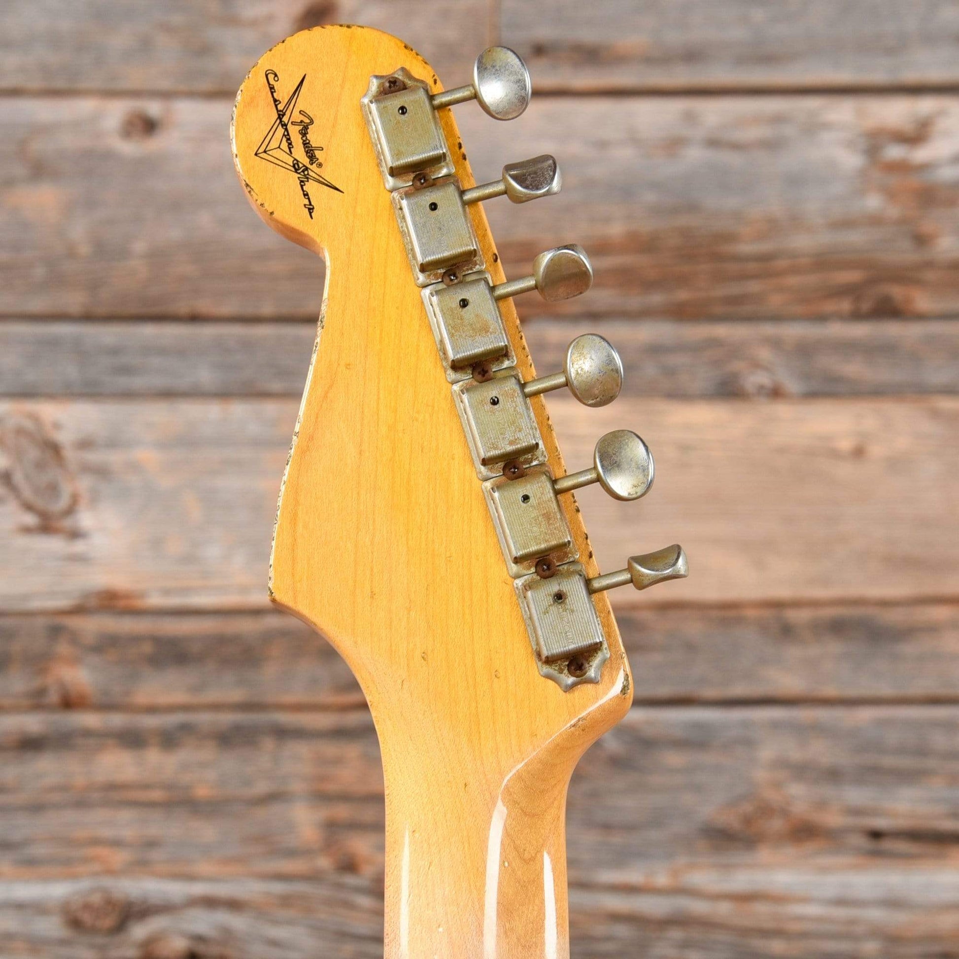 Fender Custom Shop '56 Stratocaster Heavy Relic Nocaster Blonde 2014 Electric Guitars / Solid Body