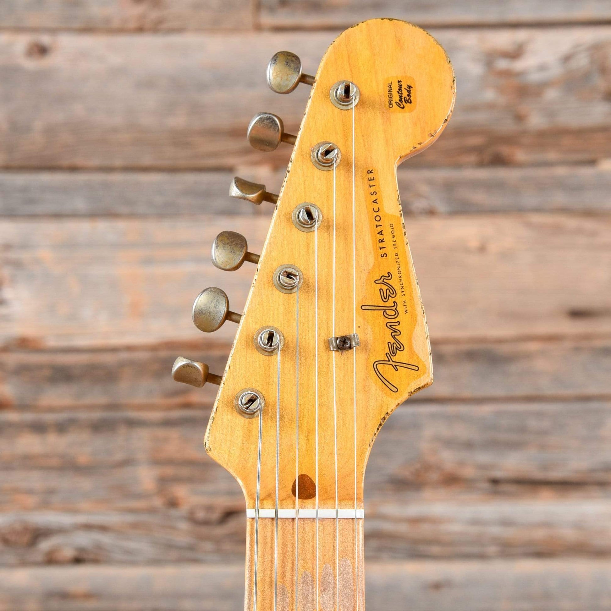 Fender Custom Shop '56 Stratocaster Heavy Relic Nocaster Blonde 2014 Electric Guitars / Solid Body