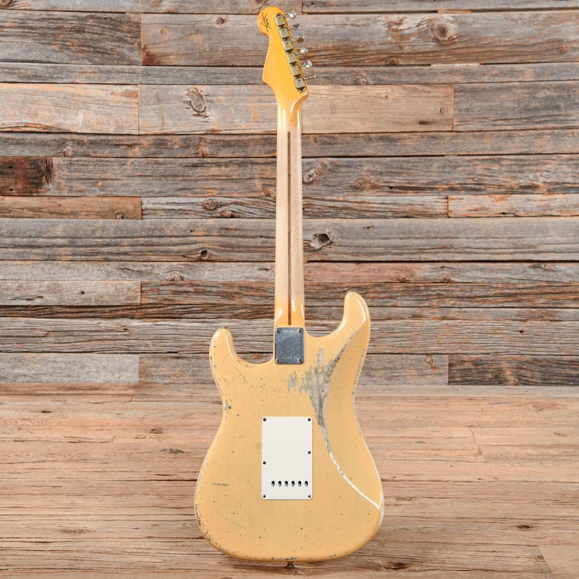 Fender Custom Shop '56 Stratocaster Heavy Relic Nocaster Blonde 2014 Electric Guitars / Solid Body