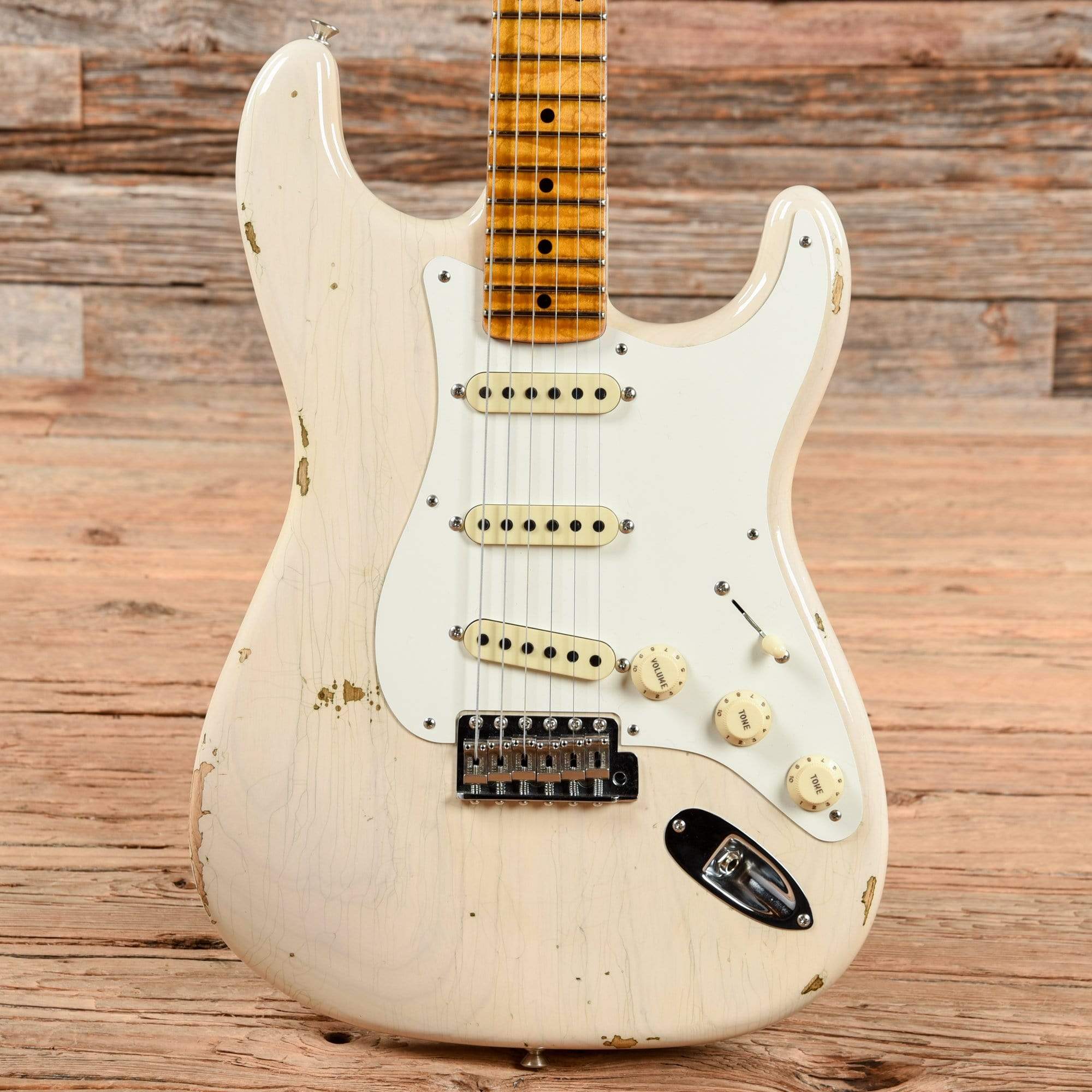 Fender Custom Shop '56 Stratocaster Relic Aged White Blonde 2019 ...