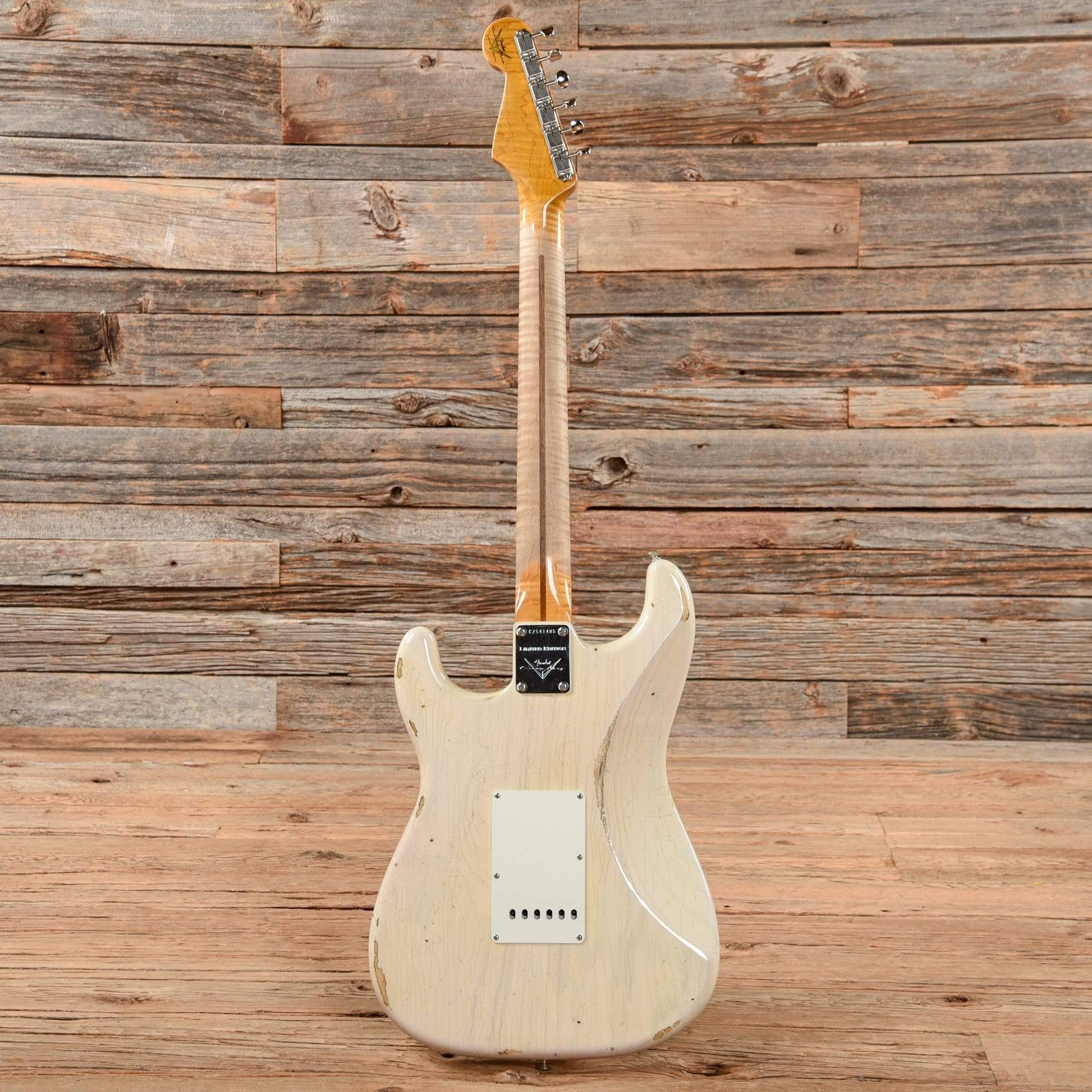 Fender Custom Shop '56 Stratocaster Relic Aged White Blonde 2019 Electric Guitars / Solid Body