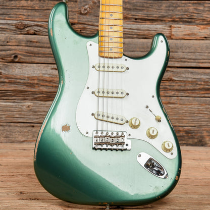 Fender Custom Shop '56 Stratocaster Relic w/Closet Classic Hardware Aged Sherwood Green 2020 Electric Guitars / Solid Body