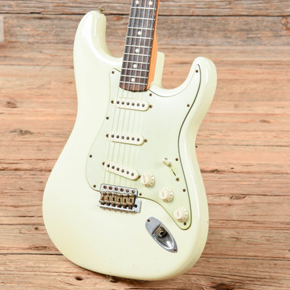 Fender Custom Shop '60 Stratocaster Relic Olympic White 2012 Electric Guitars / Solid Body