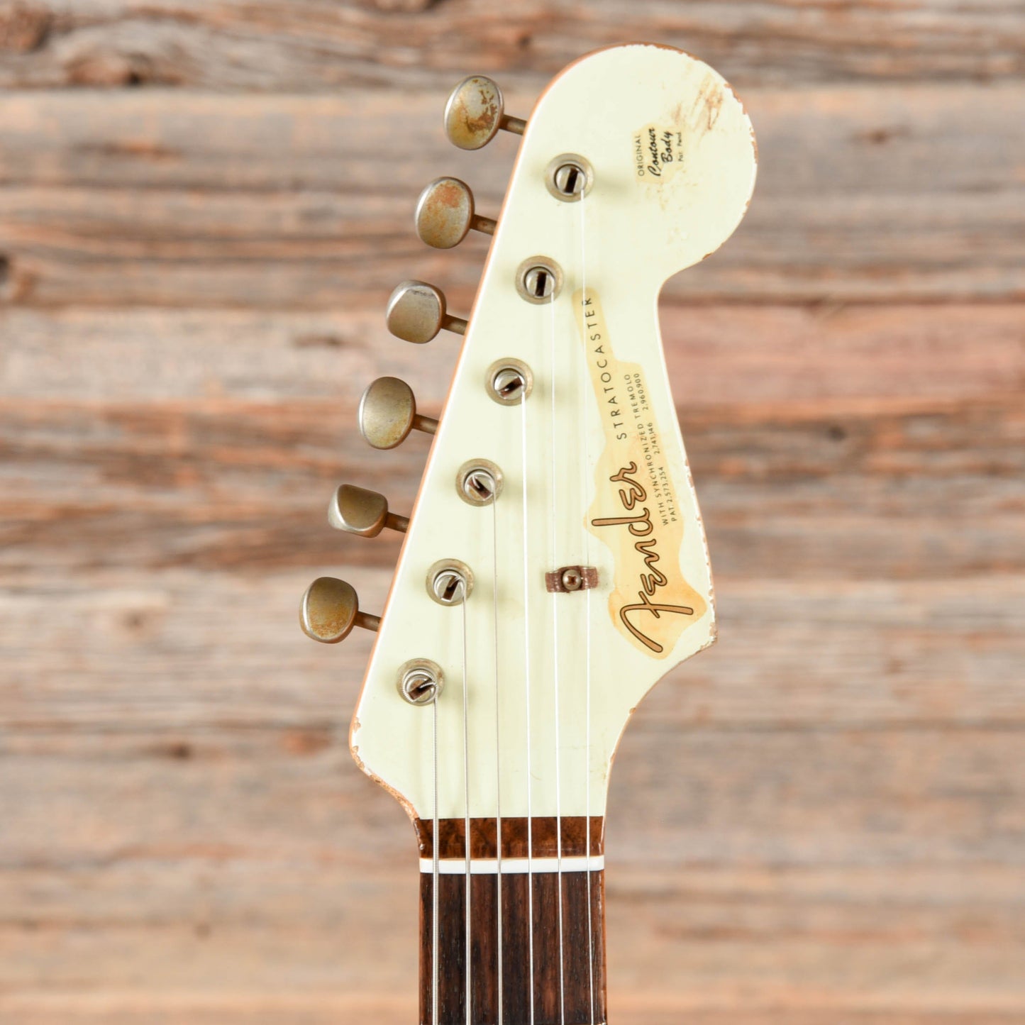 Fender Custom Shop '60 Stratocaster Relic Olympic White 2012 Electric Guitars / Solid Body