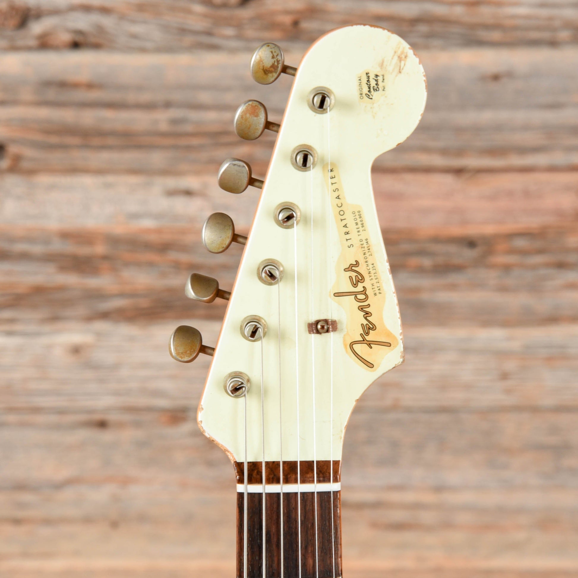 Fender Custom Shop '60 Stratocaster Relic Olympic White 2012 Electric Guitars / Solid Body