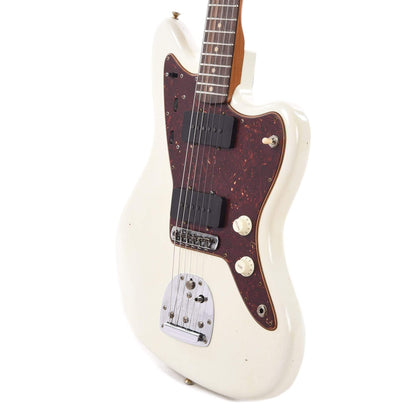 Fender Custom Shop '60s Jazzmaster "Chicago Special" Journeyman Relic Aged Olympic White w/Roasted Neck & Painted Headcap Electric Guitars / Solid Body