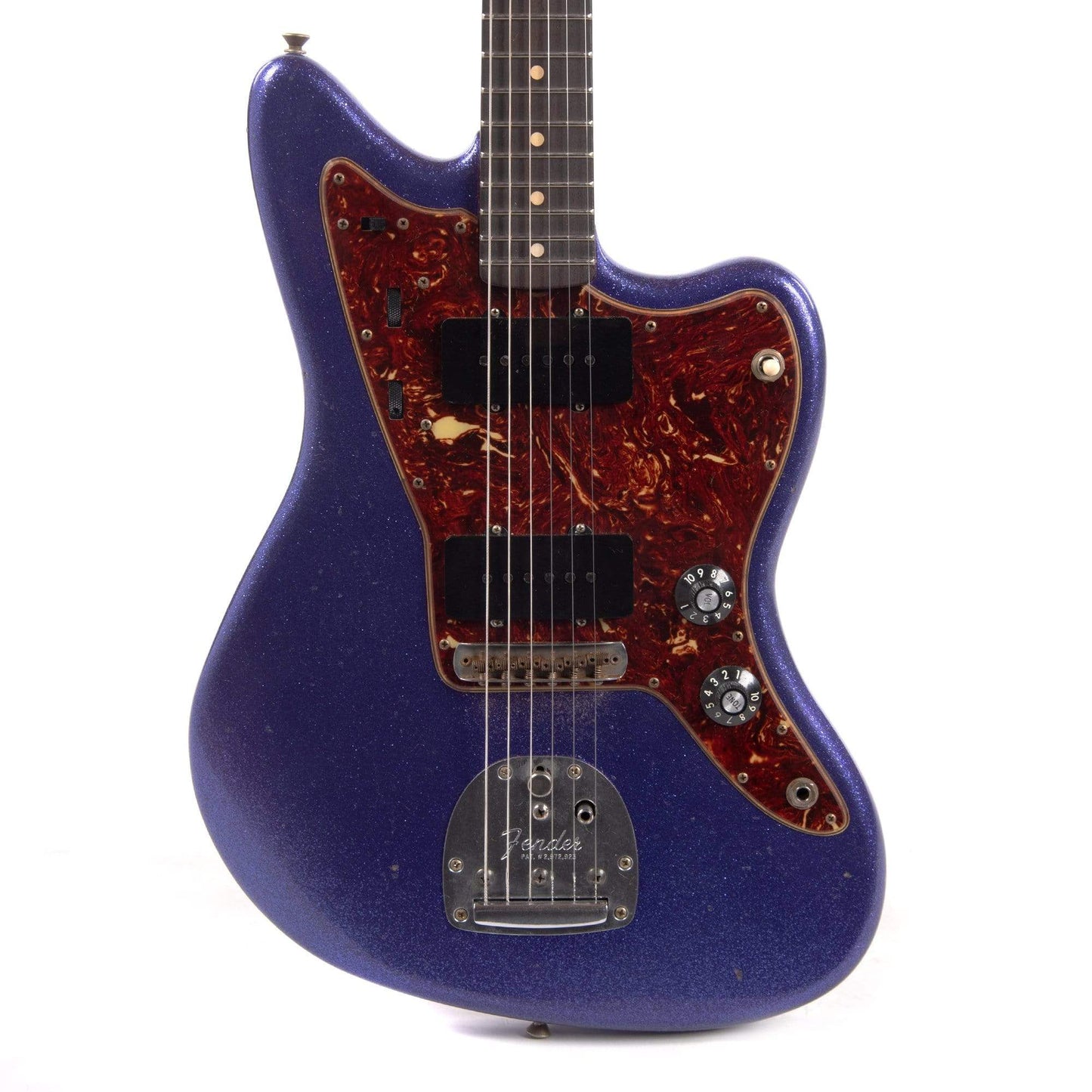 Fender Custom Shop '60s Jazzmaster "Chicago Special" Journeyman Relic Purple Sparkle w/Roasted Neck Electric Guitars / Solid Body