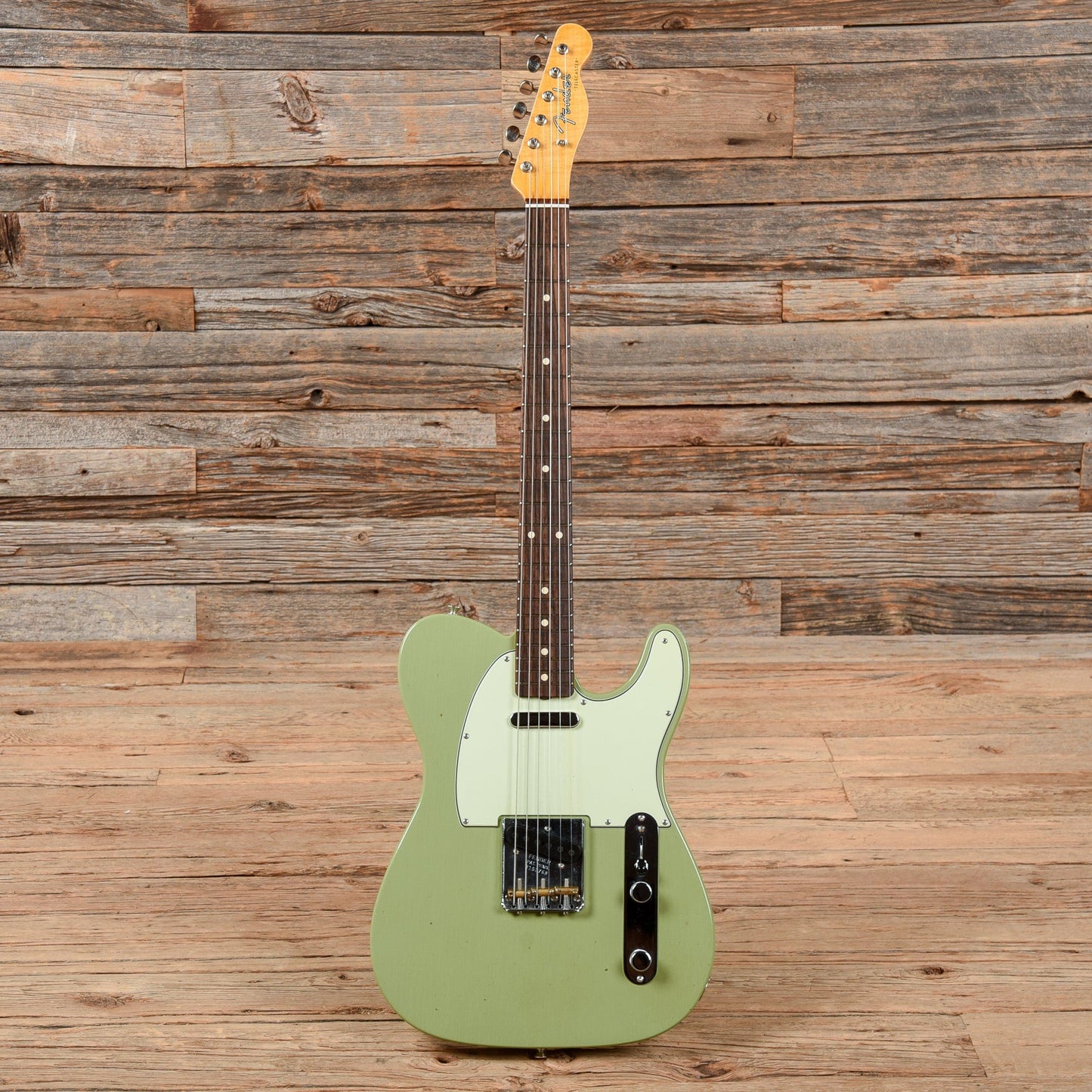 Fender Custom Shop '61 Telecaster "Chicago Special" Journeyman Relic Faded/Aged Sweet Pea Green