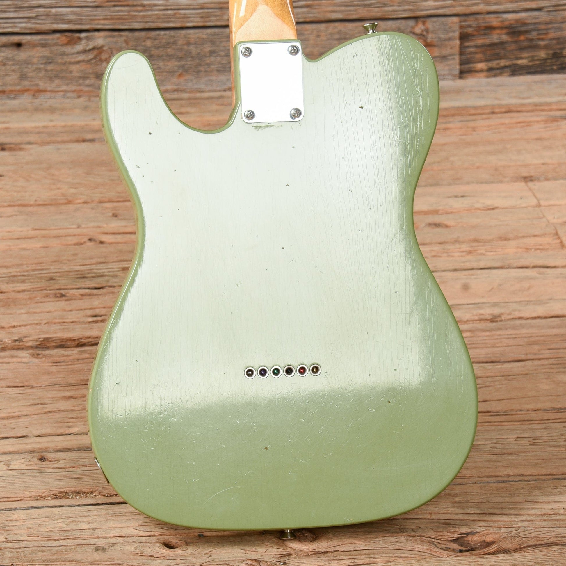 Fender Custom Shop '61 Telecaster "Chicago Special" Journeyman Relic Faded/Aged Sweet Pea Green Electric Guitars / Solid Body