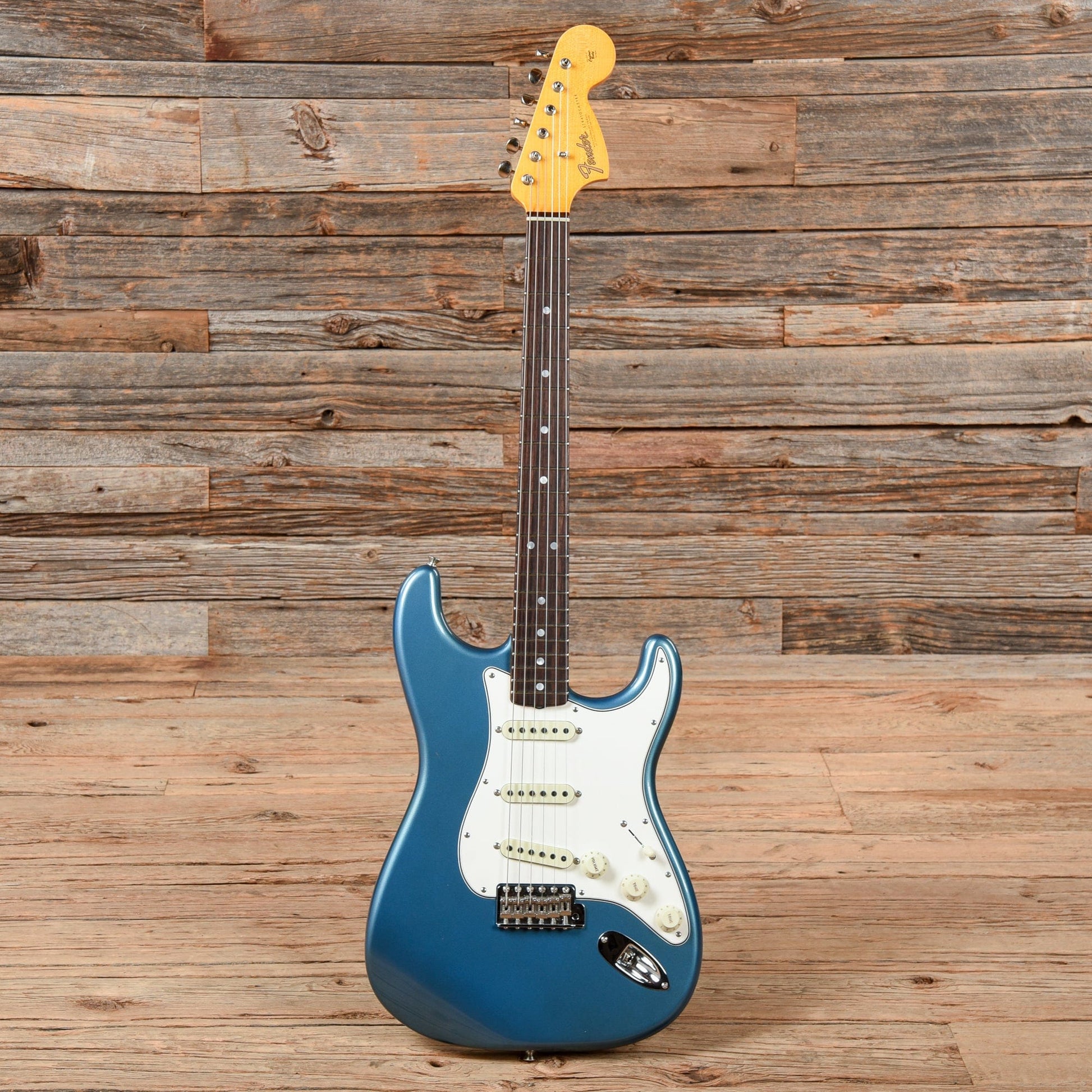 Fender Custom Shop '66 Stratocaster Deluxe Closet Classic Aged Lake Placid Blue 2022 Electric Guitars / Solid Body