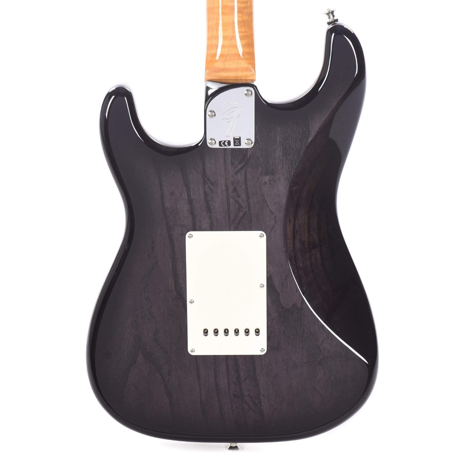 Fender Custom Shop American Custom Stratocaster Ebony Transparent Electric Guitars / Solid Body