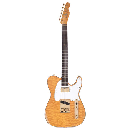 Fender Custom Shop American Custom Telecaster Ash Relic Amber Transparent "CME Spec" Electric Guitars / Solid Body