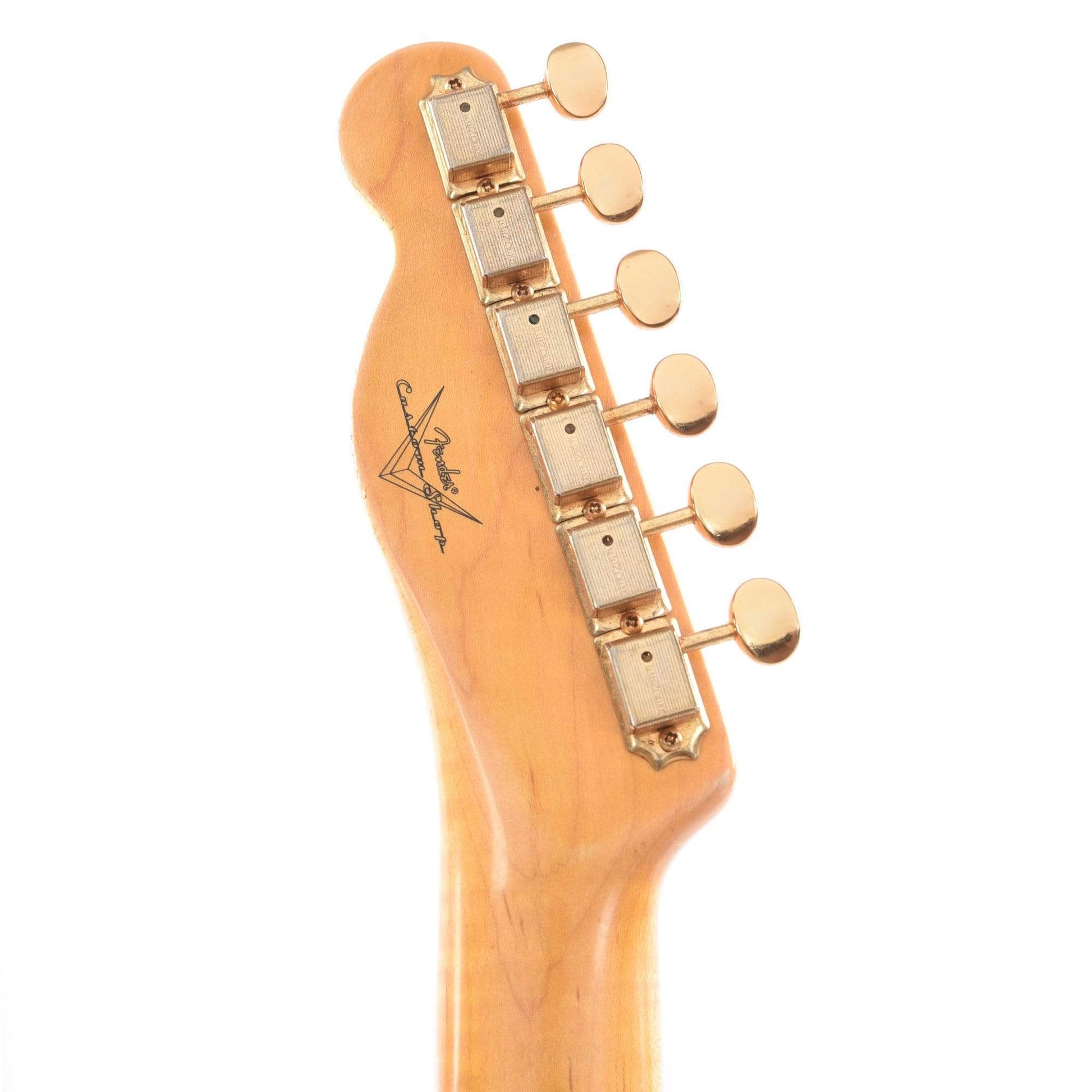 Fender Custom Shop American Custom Telecaster Ash Relic Amber Transparent "CME Spec" Electric Guitars / Solid Body