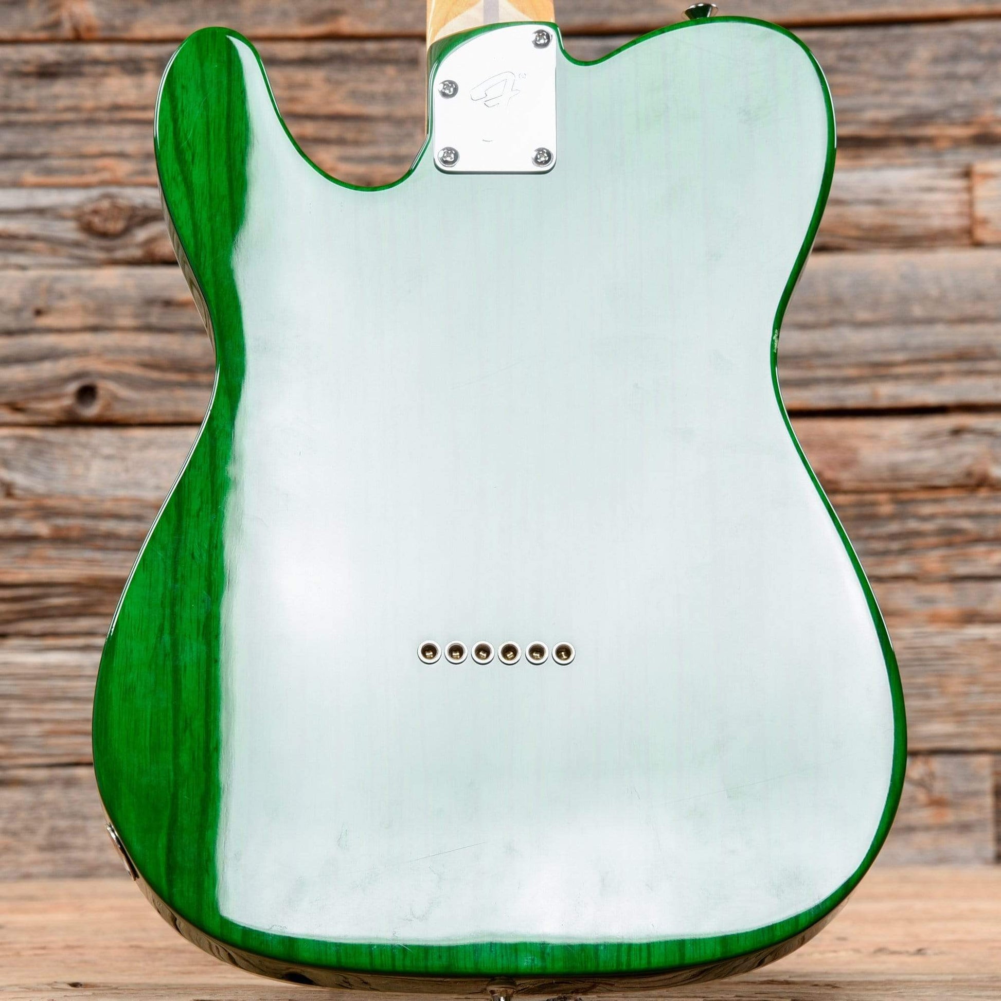 Fender Custom Shop American Custom Telecaster Emerald Green Transparent Electric Guitars / Solid Body