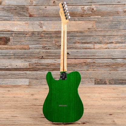 Fender Custom Shop American Custom Telecaster Emerald Green Transparent Electric Guitars / Solid Body