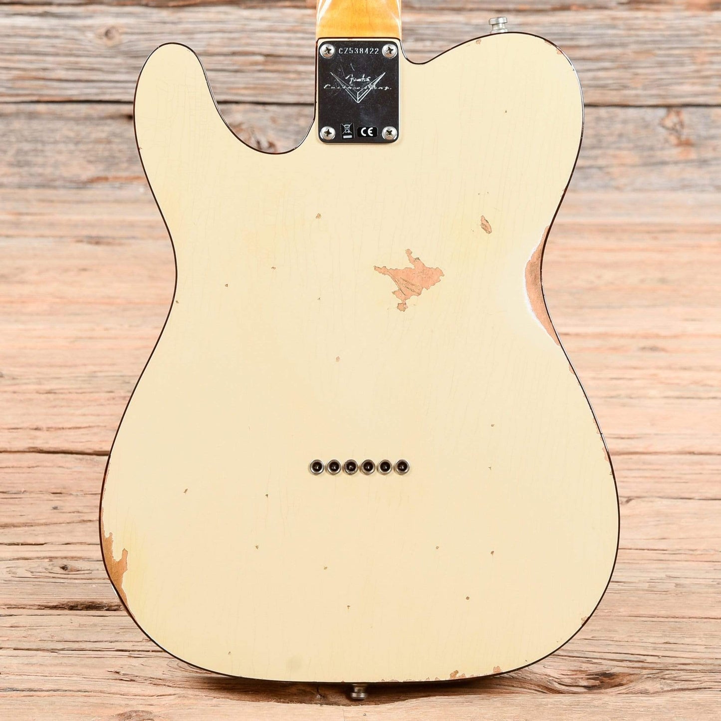 Fender Custom Shop American Custom Telecaster H/S "CME Spec" Relic Super Aged/Faded Desert Sand 2019 Electric Guitars / Solid Body