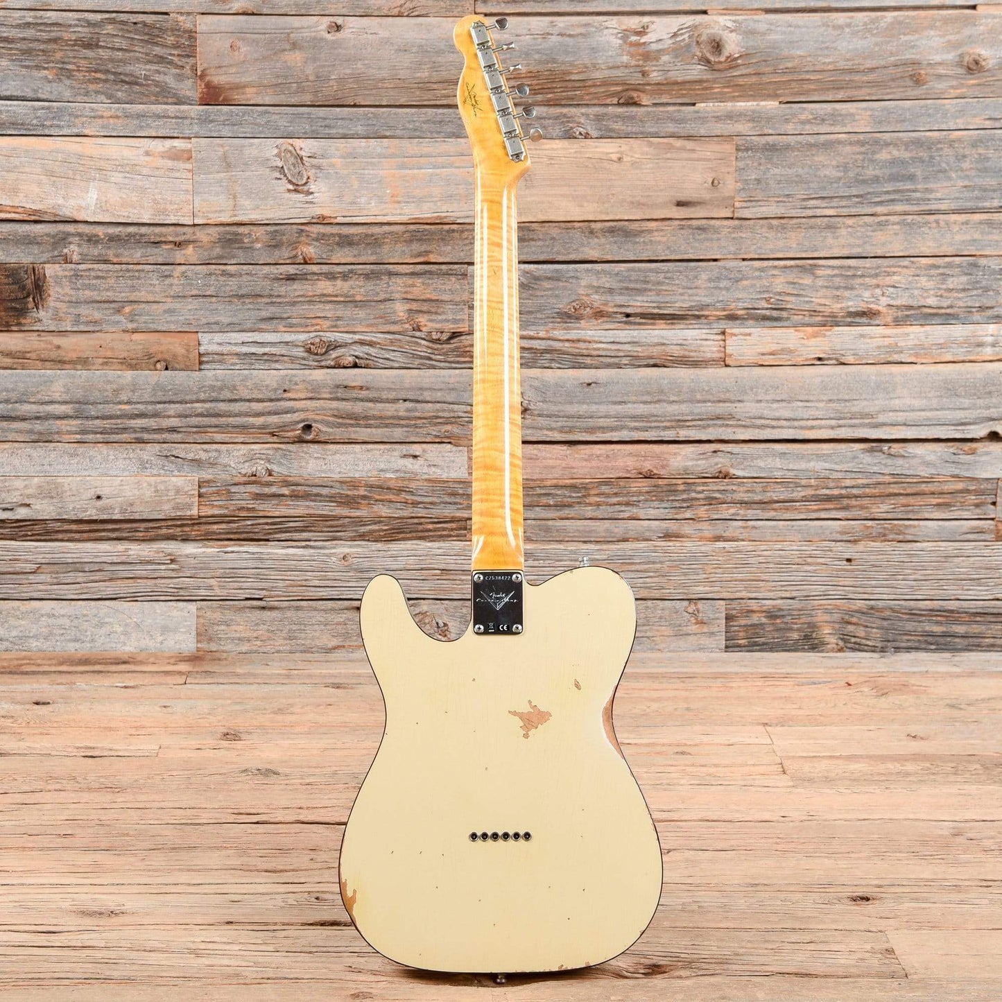 Fender Custom Shop American Custom Telecaster H/S "CME Spec" Relic Super Aged/Faded Desert Sand 2019 Electric Guitars / Solid Body