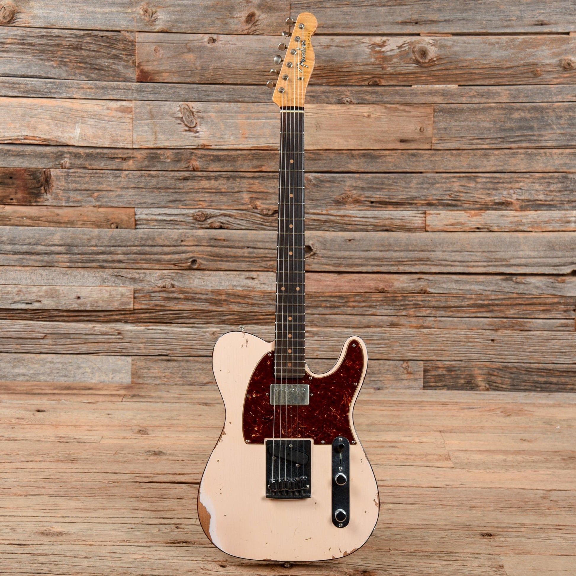 Fender Custom Shop American Custom Telecaster H/S "CME Spec" Relic Super Aged/Faded Shell Pink 2018 Electric Guitars / Solid Body