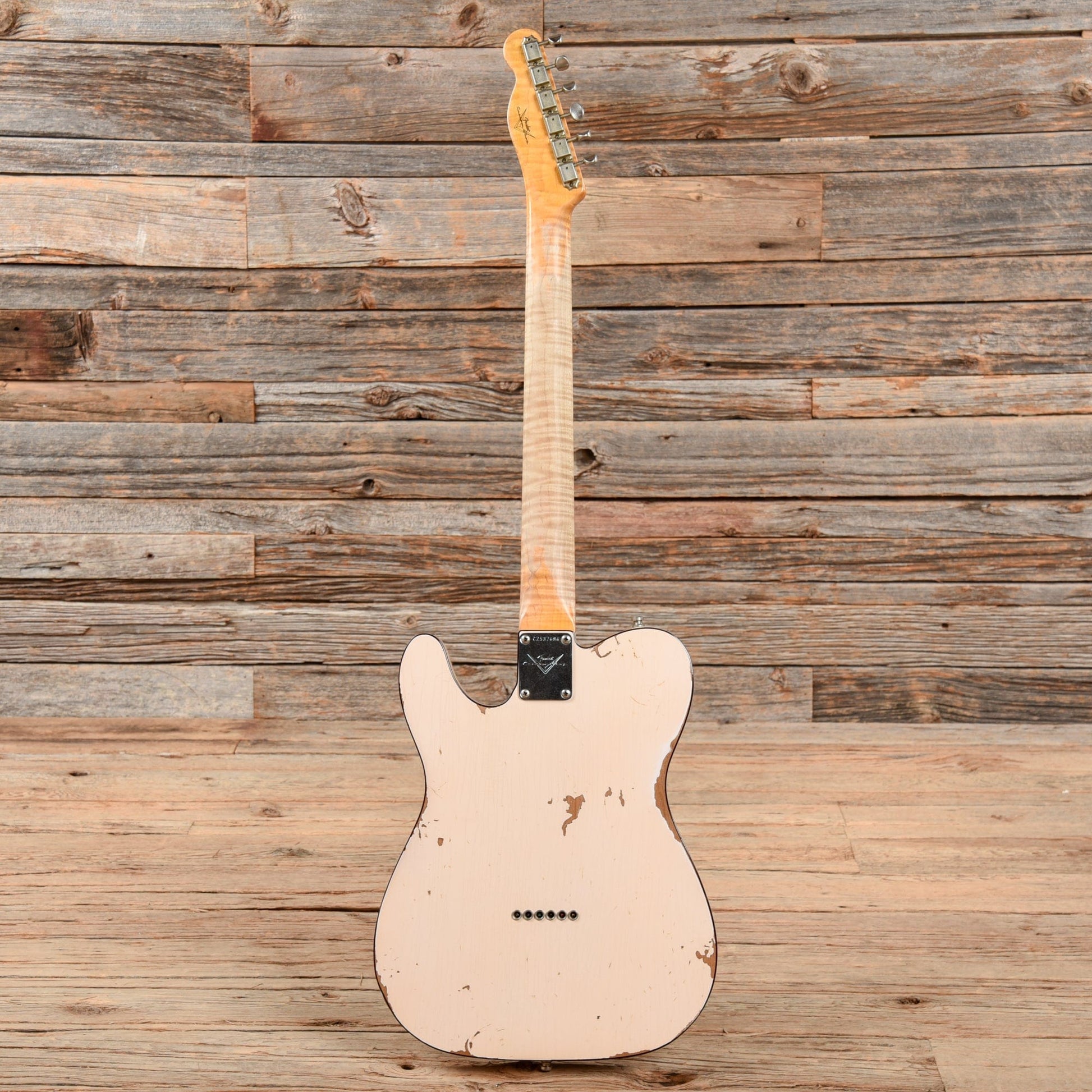 Fender Custom Shop American Custom Telecaster H/S "CME Spec" Relic Super Aged/Faded Shell Pink 2018 Electric Guitars / Solid Body