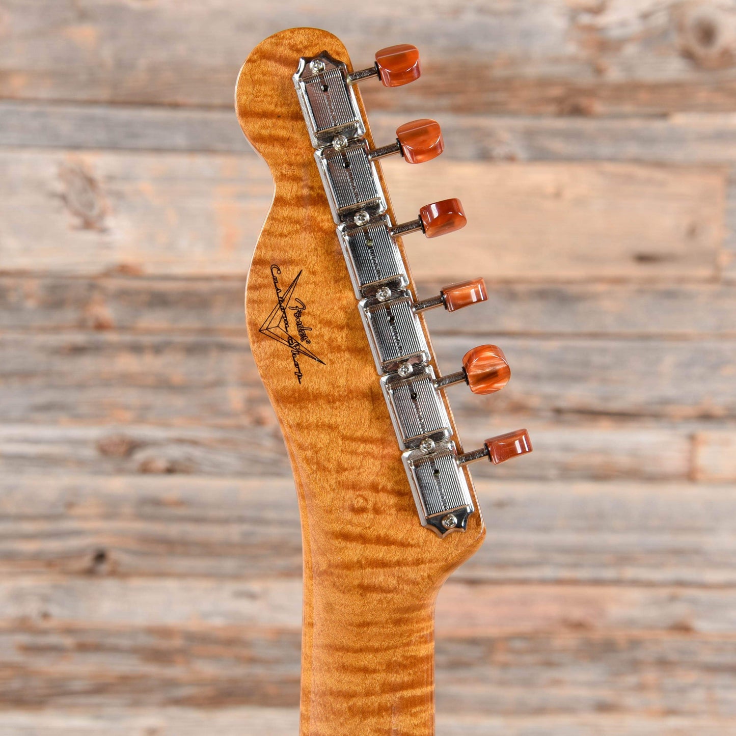 Fender Custom Shop Artisan P90 Koa Telecaster Aged Natural 2020 Electric Guitars / Solid Body