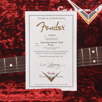 Fender Custom Shop Artist Collection Jimmy Page Signature Telecaster Journeyman Relic Electric Guitars / Solid Body