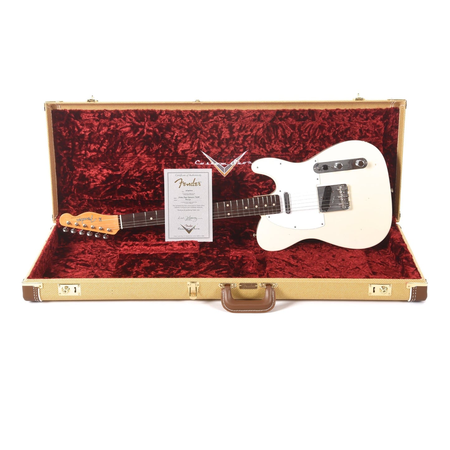 Fender Custom Shop Artist Collection Jimmy Page Signature Telecaster Journeyman Relic Electric Guitars / Solid Body