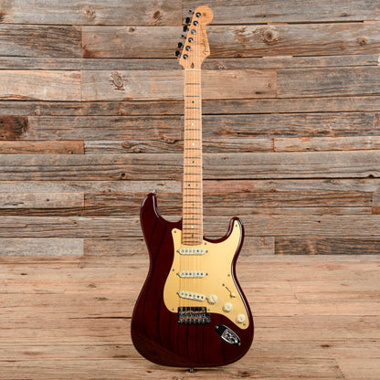 Fender Custom Shop Classic Player Stratocaster V-Neck Bing Cherry Transparent 2006 Electric Guitars / Solid Body