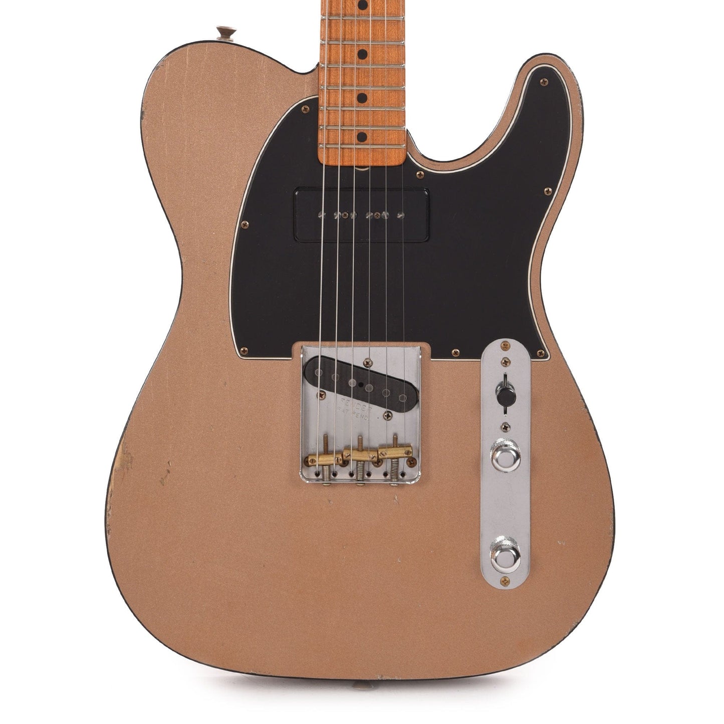 Fender Custom Shop Custom Gold Top Telecaster Journeyman Relic Firemist Gold Master Built by Jason Smith Electric Guitars / Solid Body