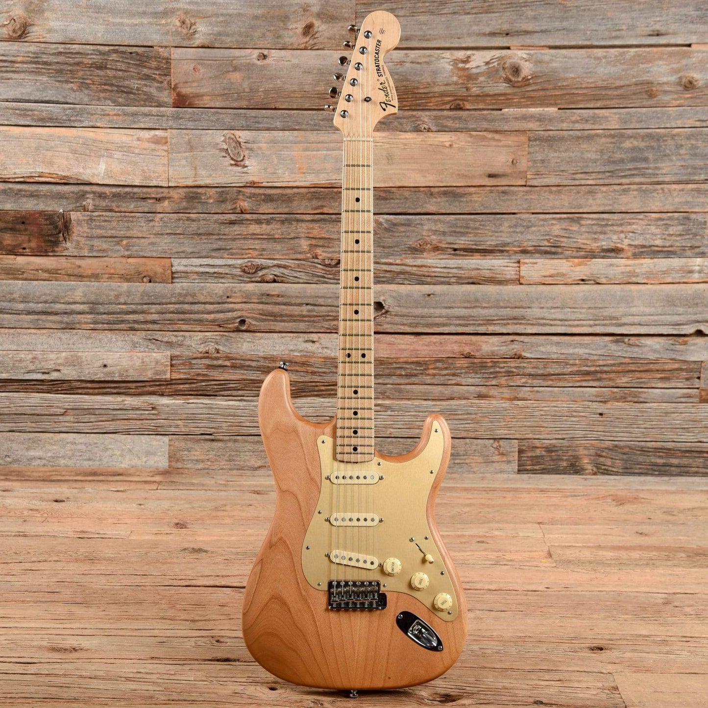 Fender Custom Shop Custom Stratocaster Satin Natural 2007 Electric Guitars / Solid Body