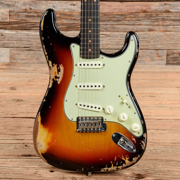 Fender Custom Shop Dealer Select Stratocaster Sunburst 2019 – Chicago ...