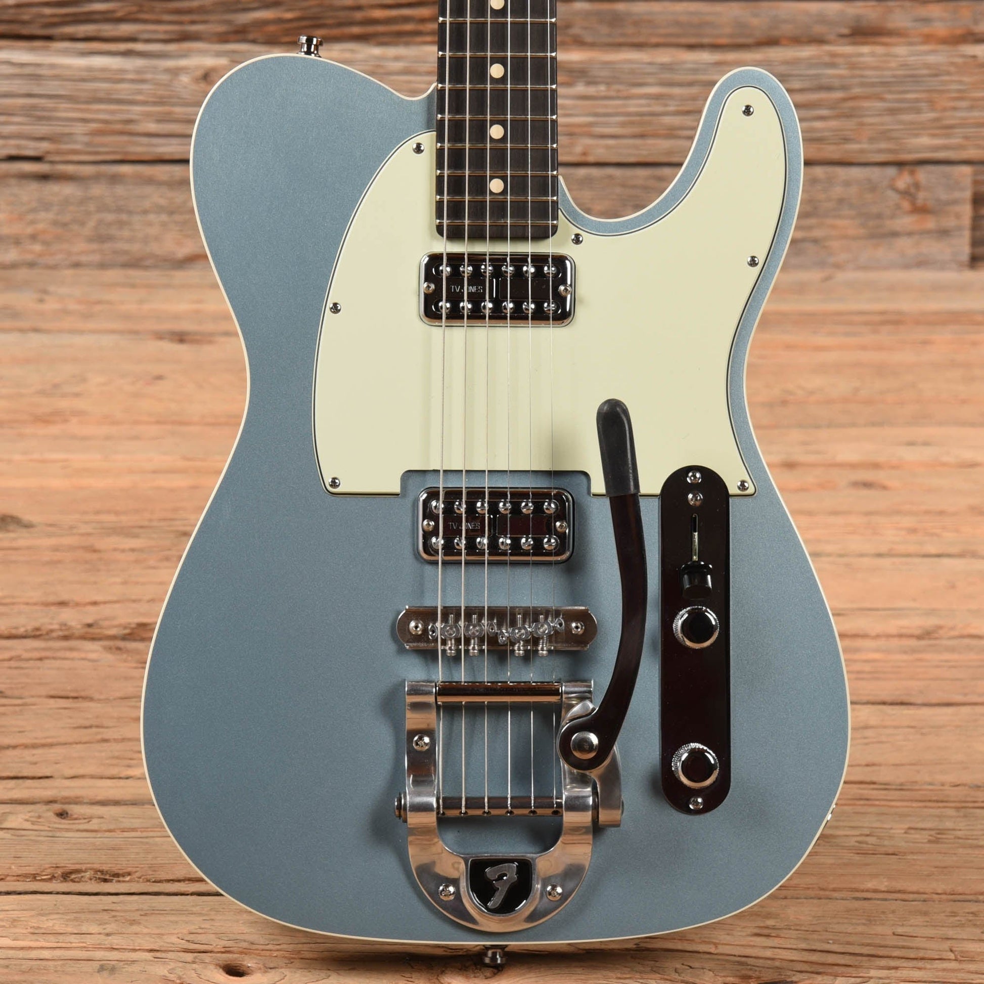 Fender Custom Shop Double TV Jones Telecaster NOS Ice Blue Metallic 2013 Electric Guitars / Solid Body