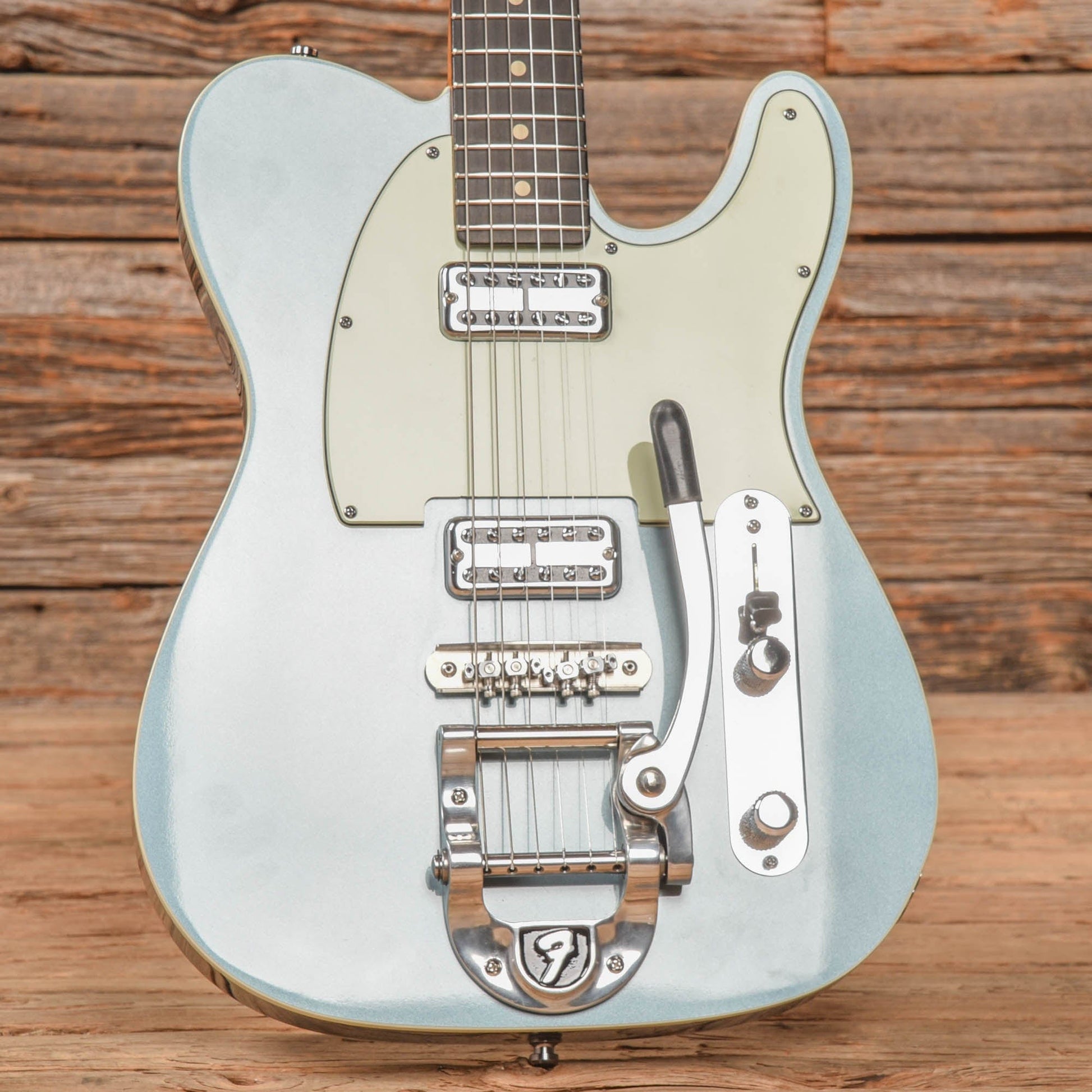 Fender Custom Shop Double TV Jones Telecaster NOS Ice Blue Metallic 2013 Electric Guitars / Solid Body