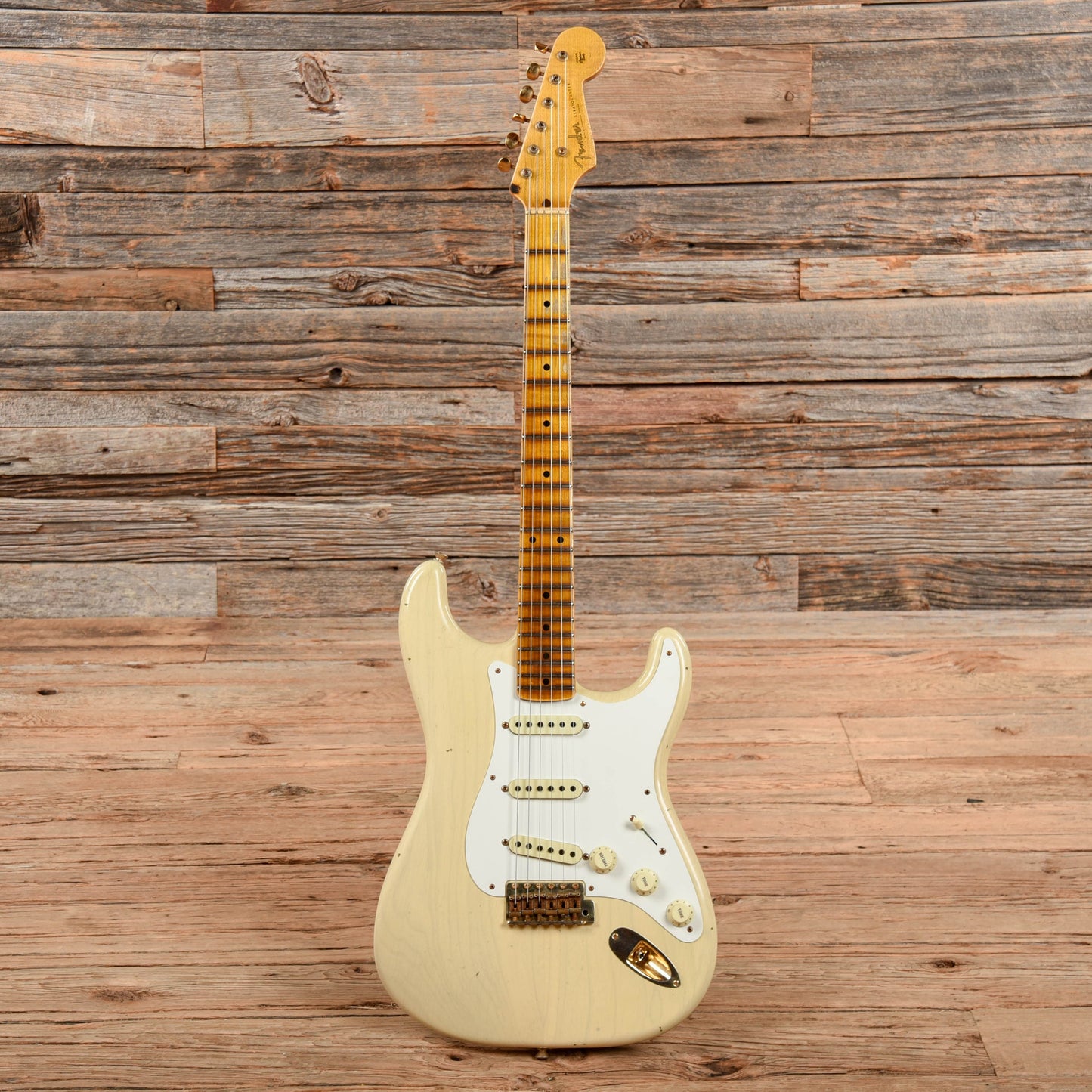 Fender Custom Shop Heavy Relic Mary Kaye 20th Anniversary Stratocaster Mary Kaye Bonde 2015 Electric Guitars / Solid Body