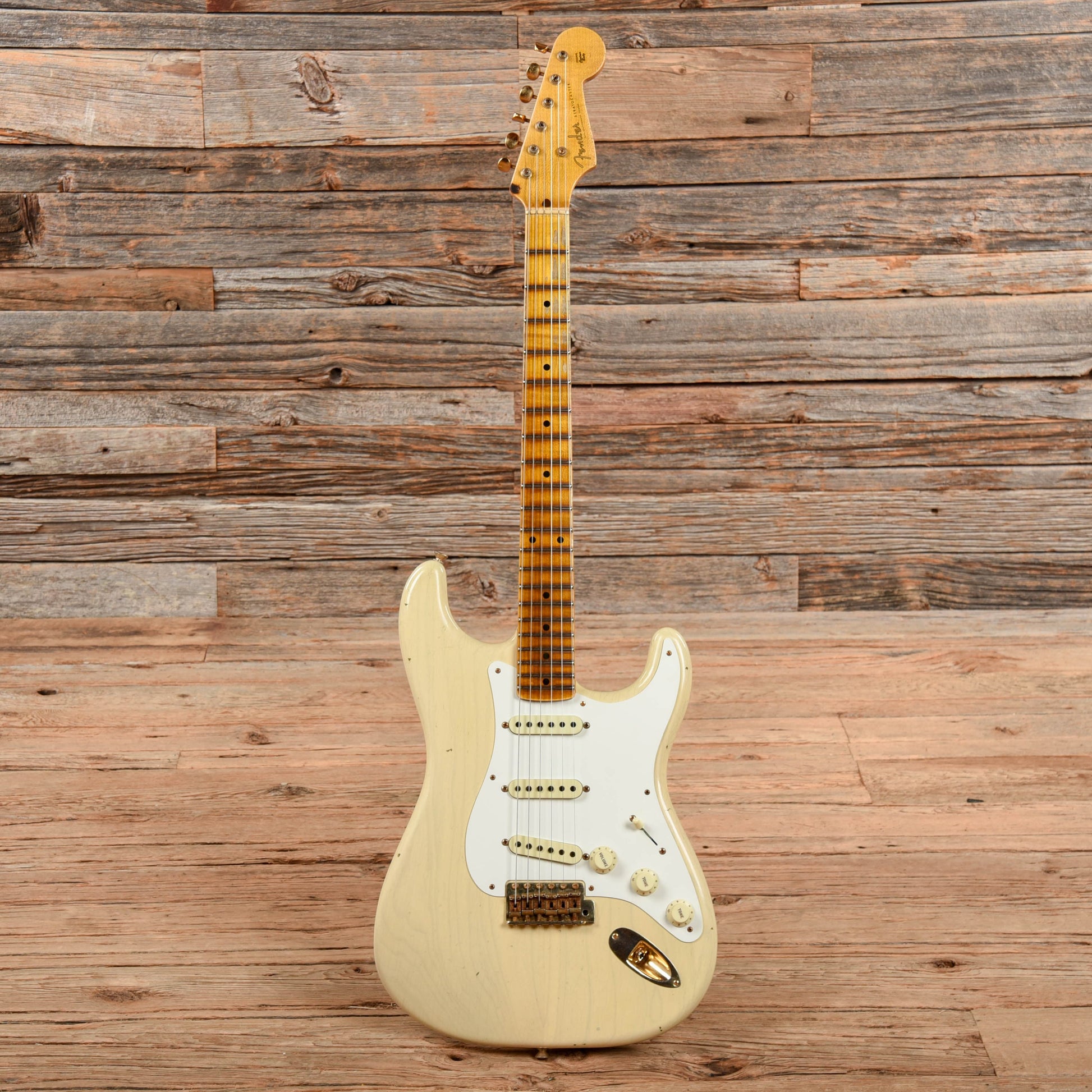 Fender Custom Shop Heavy Relic Mary Kaye 20th Anniversary Stratocaster Mary Kaye Bonde 2015 Electric Guitars / Solid Body