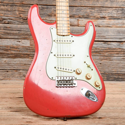 Fender Custom Shop Jason Smith Masterbuilt 1957 Stratocaster Relic Fiesta Red Electric Guitars / Solid Body