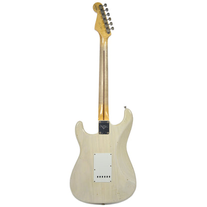 Fender Custom Shop Journeyman Relic Eric Clapton Signature Stratocaster Aged White Blonde Electric Guitars / Solid Body