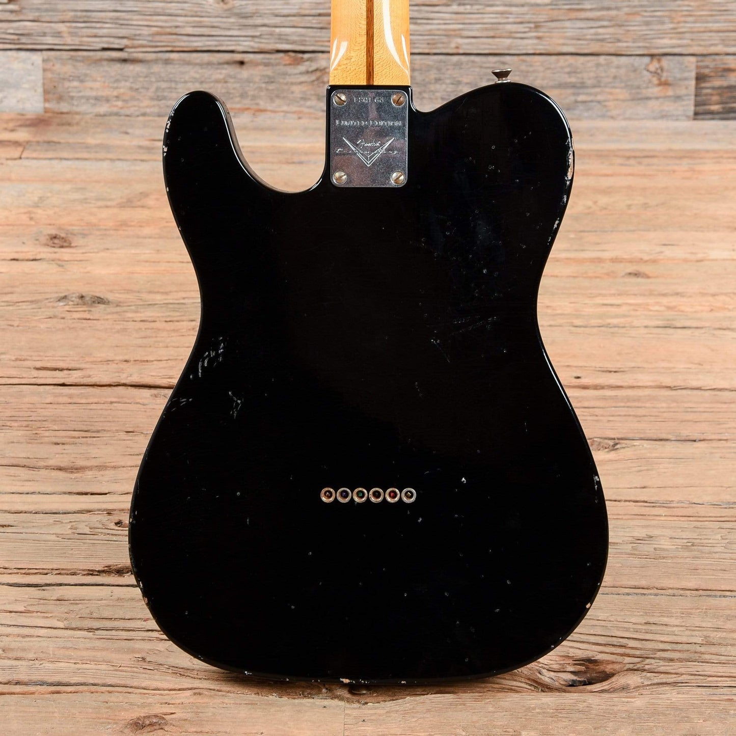 Fender Custom Shop Limited '50s Esquire Relic Black 2019 Electric Guitars / Solid Body