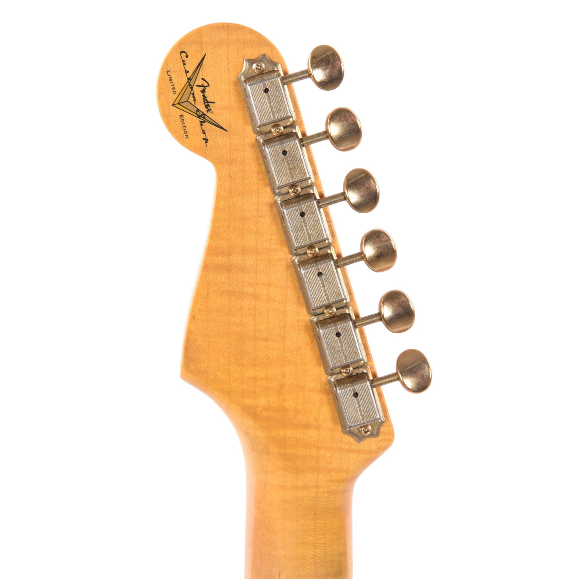 Fender Custom Shop Limited Edition 1955 Bone Tone Stratocaster Relic Aged Honey Blonde Electric Guitars / Solid Body