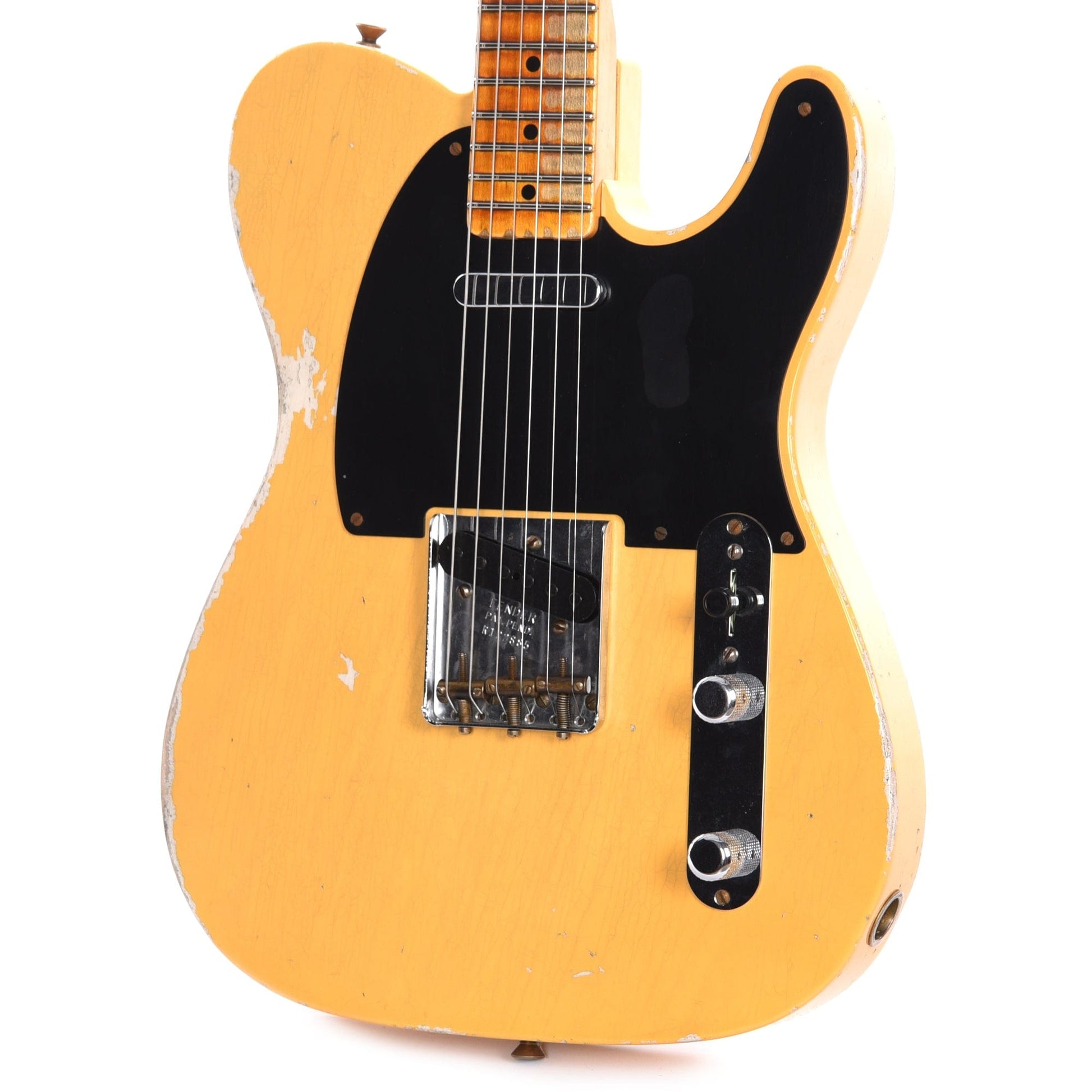 Fender Custom Shop Limited Edition '51 Telecaster Heavy Relic Aged Nocaster Blonde Electric Guitars / Solid Body