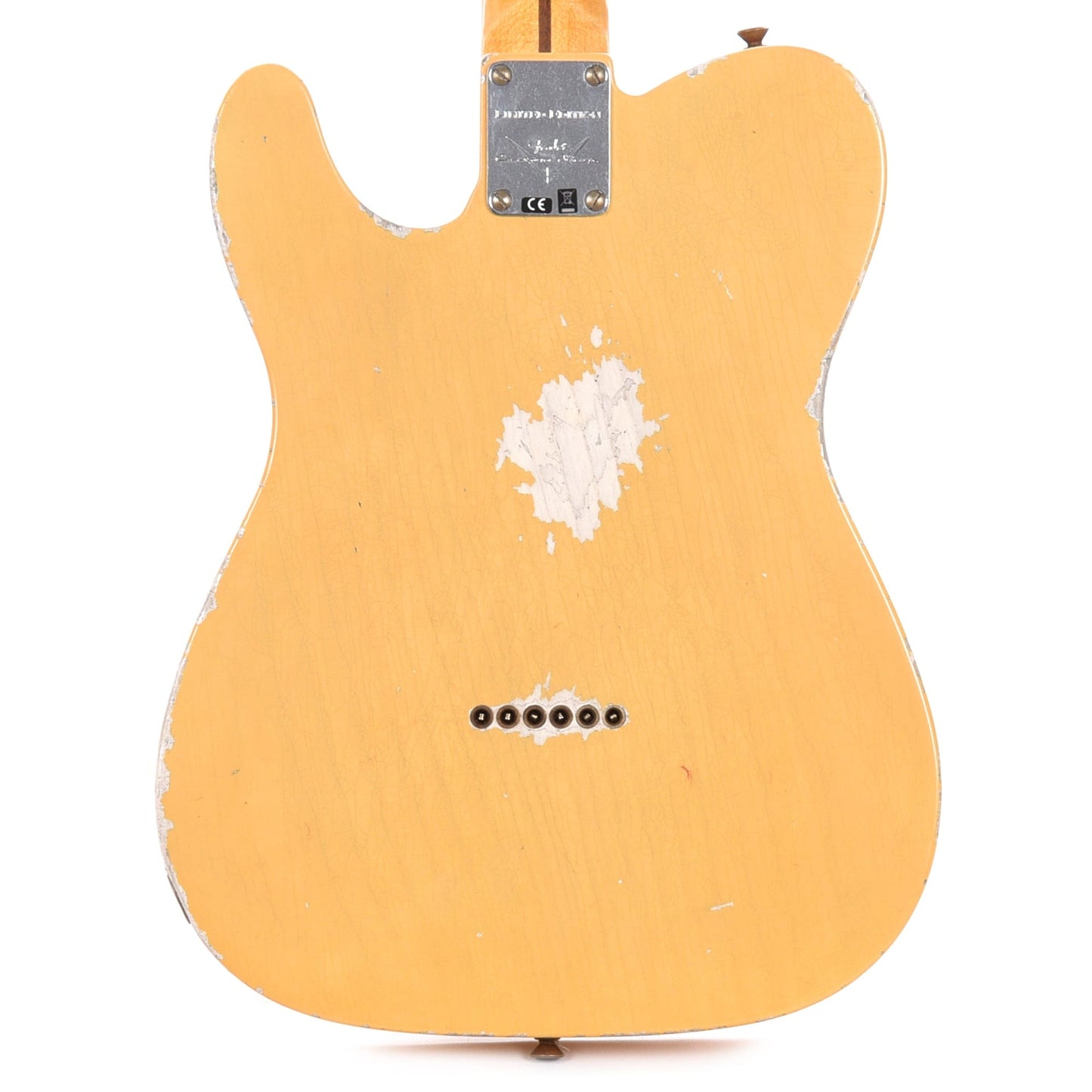 Fender Custom Shop Limited Edition '51 Telecaster Heavy Relic Aged Nocaster Blonde Electric Guitars / Solid Body