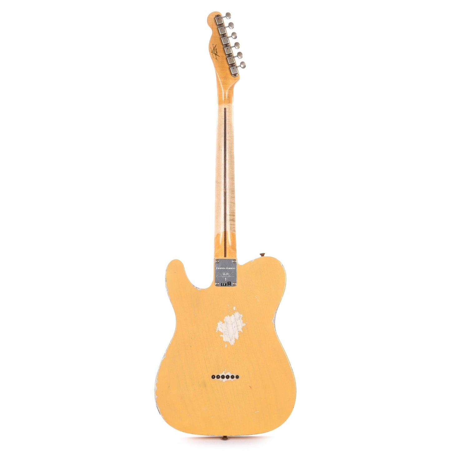 Fender Custom Shop Limited Edition '51 Telecaster Heavy Relic Aged Nocaster Blonde Electric Guitars / Solid Body