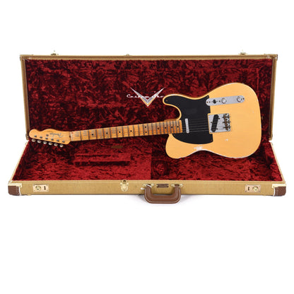 Fender Custom Shop Limited Edition '51 Telecaster Heavy Relic Aged Nocaster Blonde Electric Guitars / Solid Body