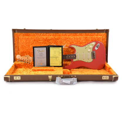 Fender Custom Shop Limited Edition '62/'63 Stratocaster Journeyman Aged Fiesta Red Electric Guitars / Solid Body