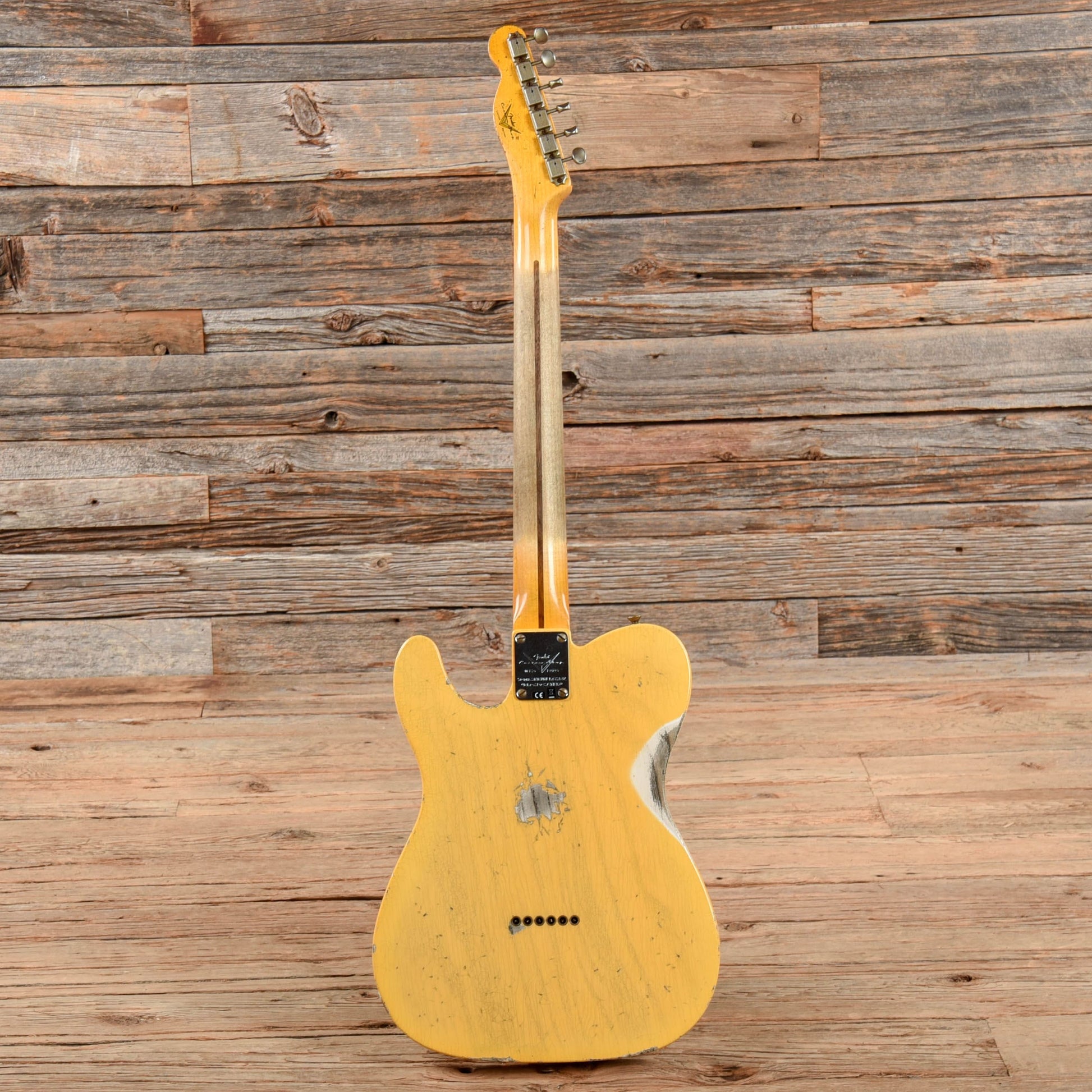 Fender Custom Shop Limited Edition 70th Anniversary Broadcaster Heavy Relic Aged Nocaster Blonde 2021 Electric Guitars / Solid Body