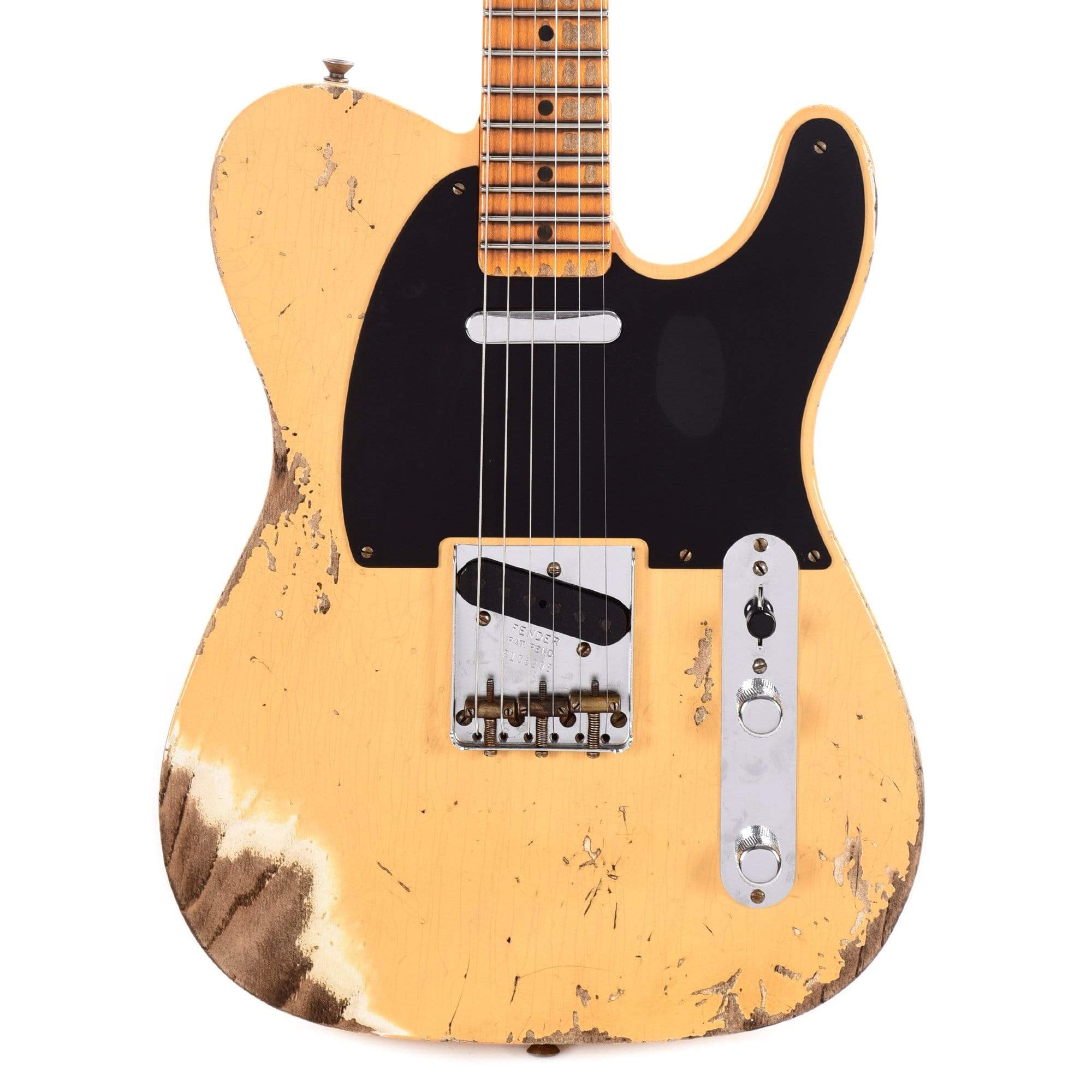 Fender Custom Shop Limited Edition 70th Anniversary Broadcaster Heavy Relic  Aged Nocaster Blonde