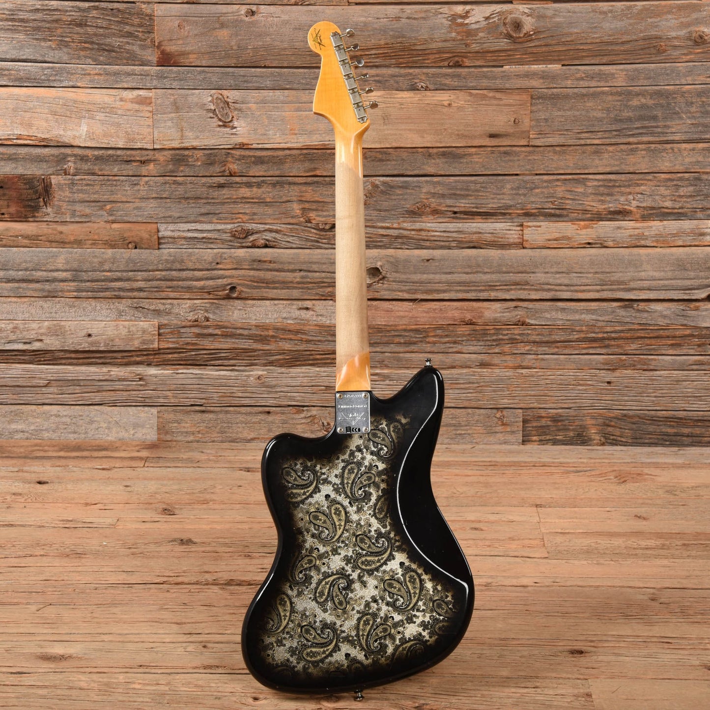 Fender Custom Shop Limited Edition Black Paisley Jazzmaster Journeyman Relic Black Paisely 2018 Electric Guitars / Solid Body