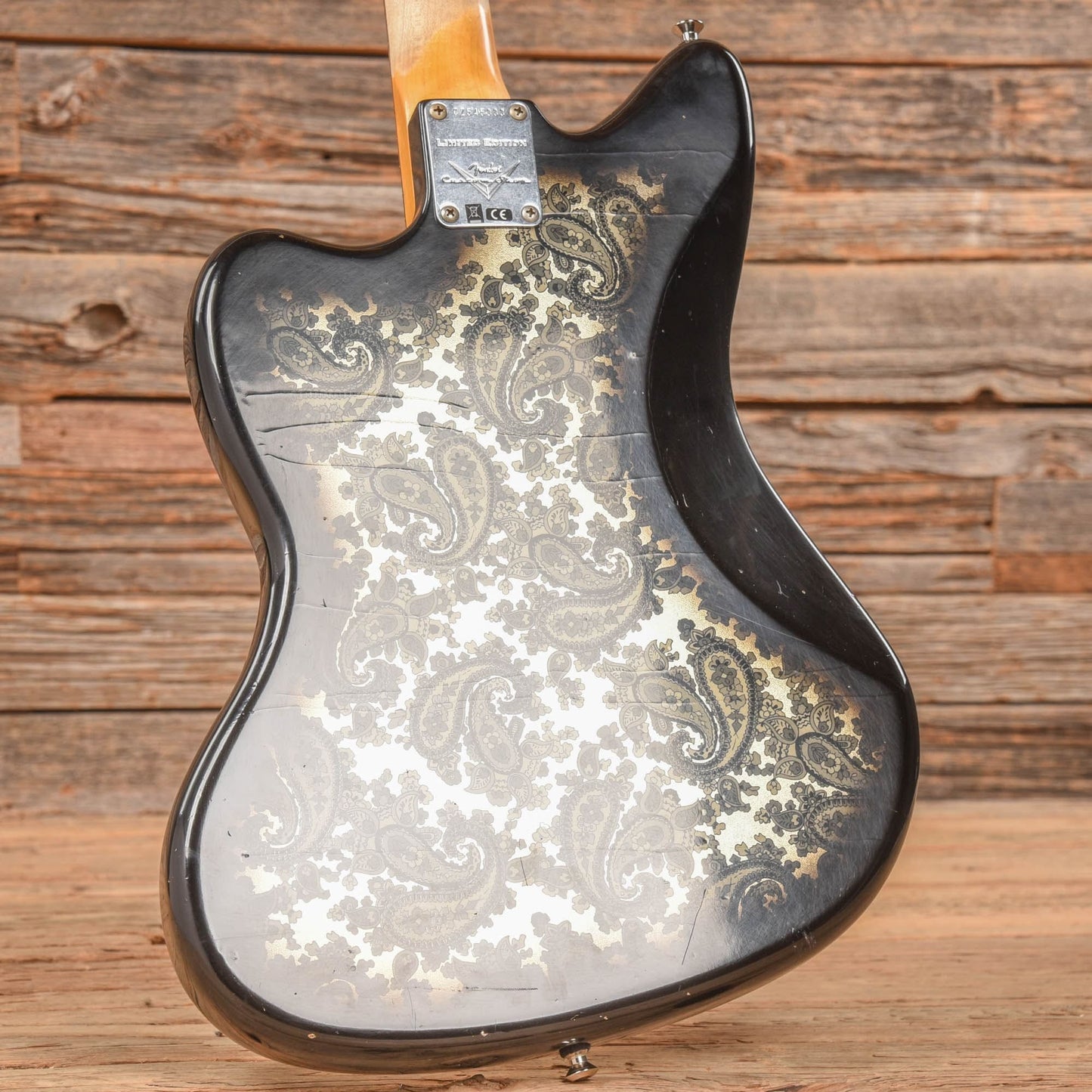 Fender Custom Shop Limited Edition Black Paisley Jazzmaster Journeyman Relic Black Paisely 2018 Electric Guitars / Solid Body