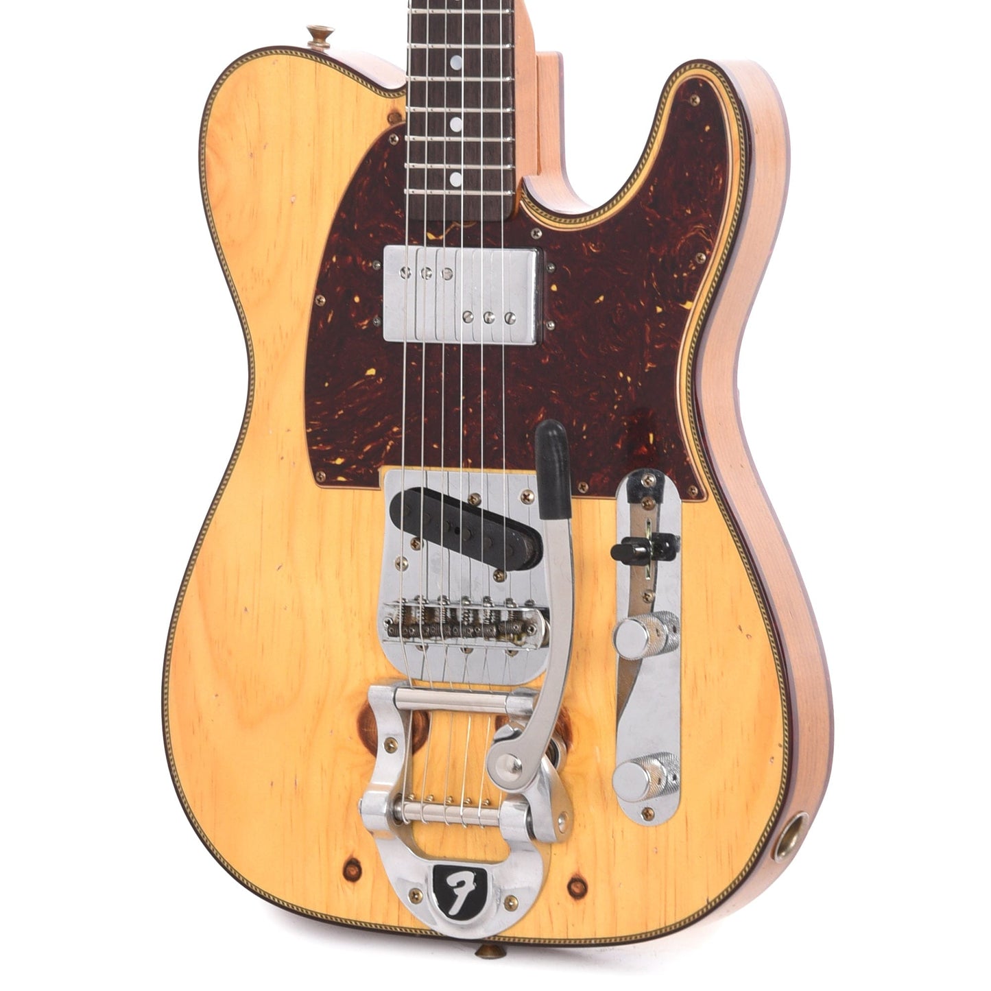 Fender Custom Shop Limited Edition Cunife Tele Custom Journeyman Relic Amber Natural Electric Guitars / Solid Body