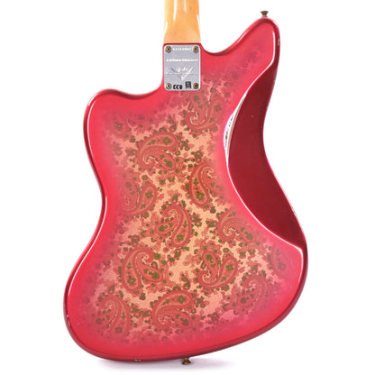 Fender Custom Shop Limited Edition Custom Jazzmaster Relic Maple Neck Aged Pink Paisley Electric Guitars / Solid Body